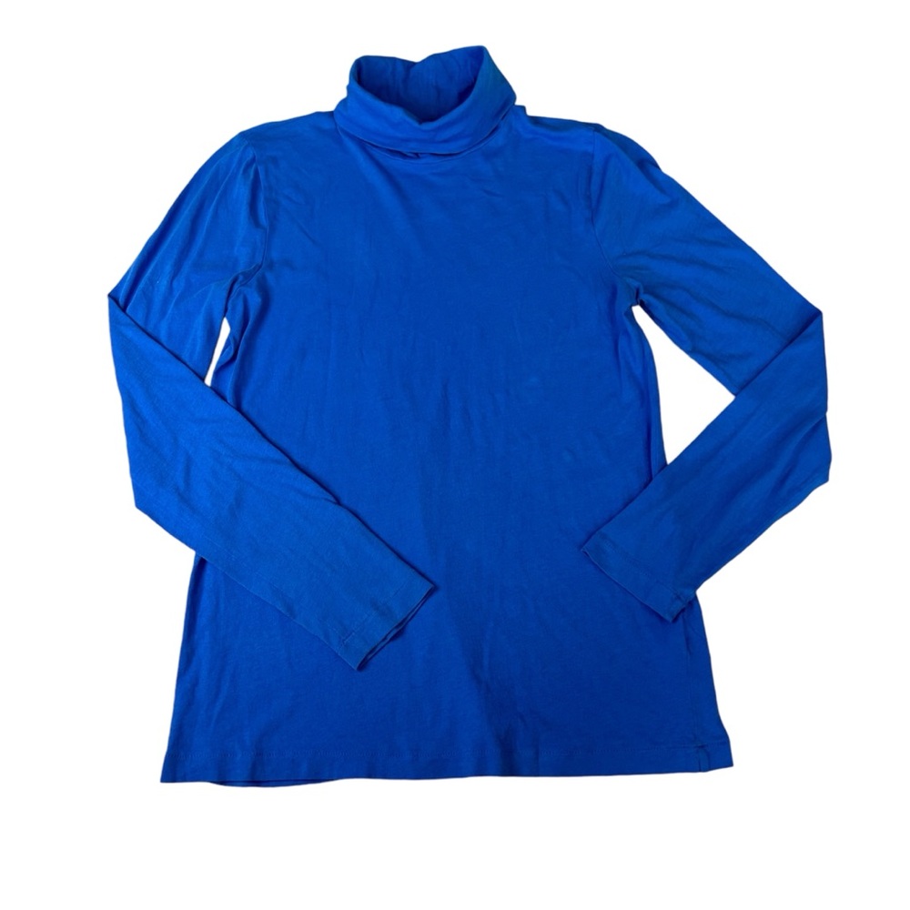JCREW woman’s turtleneck blue